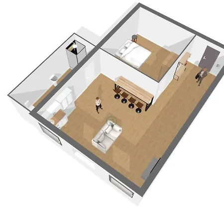 Hyper Centre - Wifi Fibre Gratuit - Jergweloh - Le Parisien דירה