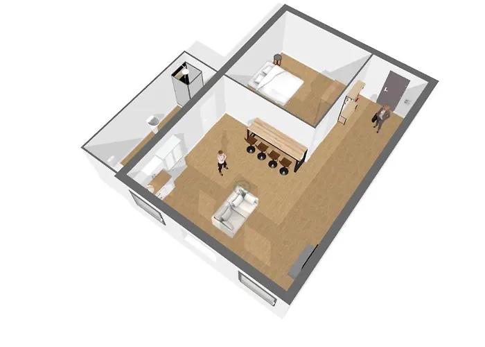 Hyper Centre - Wifi Fibre Gratuit - Jergweloh - Le Parisien Lejlighed